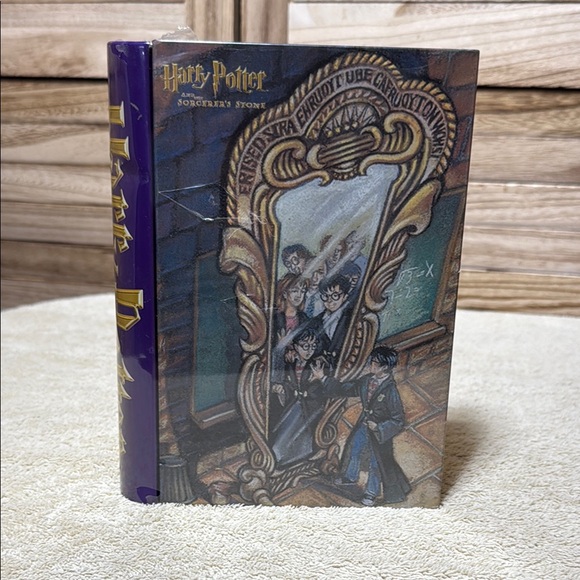 Warner Bros. Other - Warner Bros. Harry Potter & Sorcerer's Stone Tin Card Holder New Not Opened Blue
